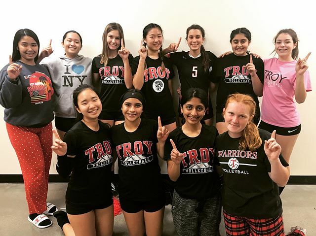 Congratulations Freshman  Troy Volleyball- undefeated in league ❤️🖤❤️🖤 ift.tt/2nNQrdo