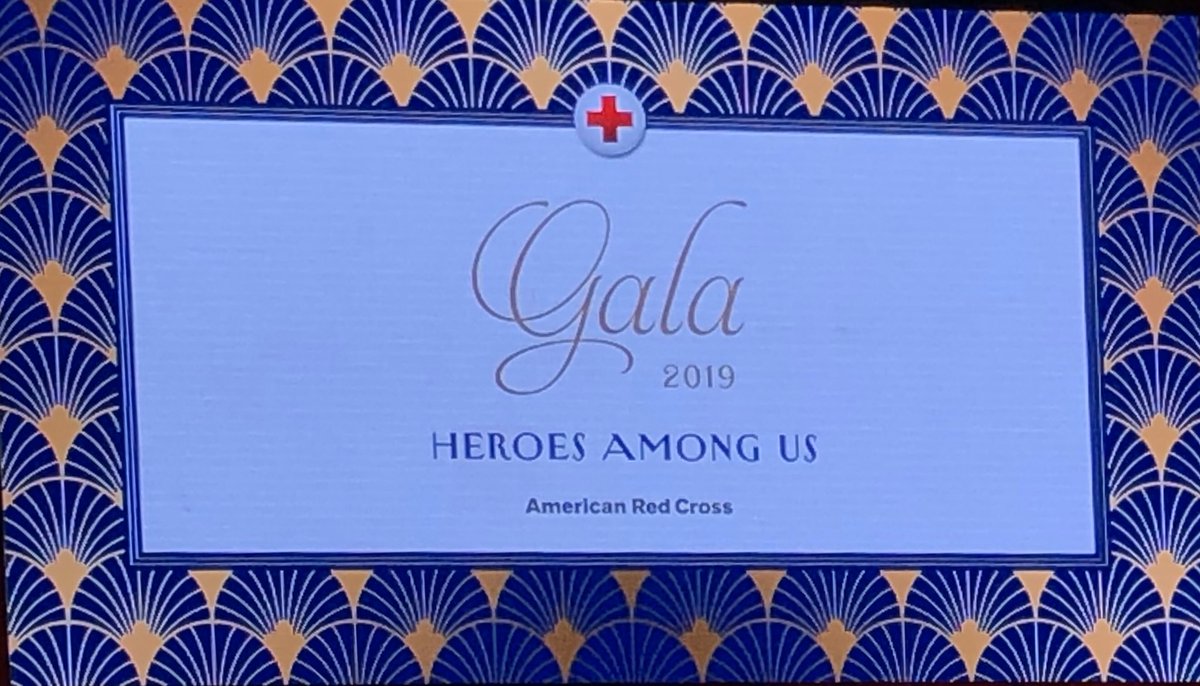 Slide of Red Cross Gala 2019 Heroes Among Us