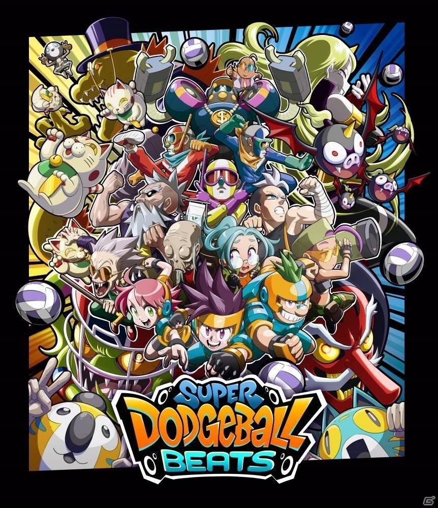 Gamer ゲーム情報 リズムゲームとドッジボールが合体 スーパードッジボールビーツ Ps4 Switch版が11月7日に配信決定 Xbox One版も後日配信予定 T Co 7n0j9gpflo