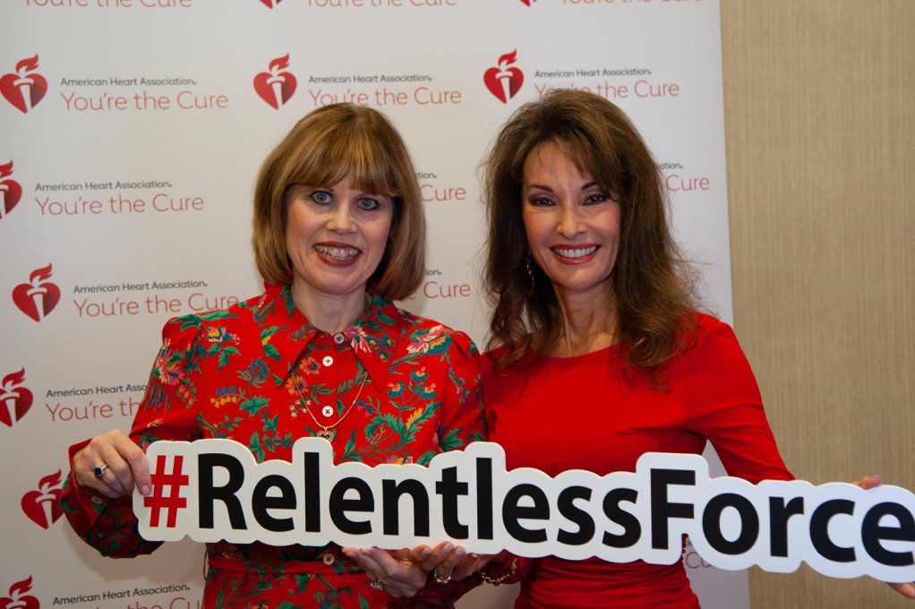 AmHeartAdvocacy's tweet photo. We are so excited to have Emmy-award-winning actress, television host, and NY Times best-selling author @Susan_Lucci at #YTConthehill! We can't wait to hear about her personal connection to the @American_Heart mission tomorrow! @NancyatHeart https://t.co/U85QkRMFoW