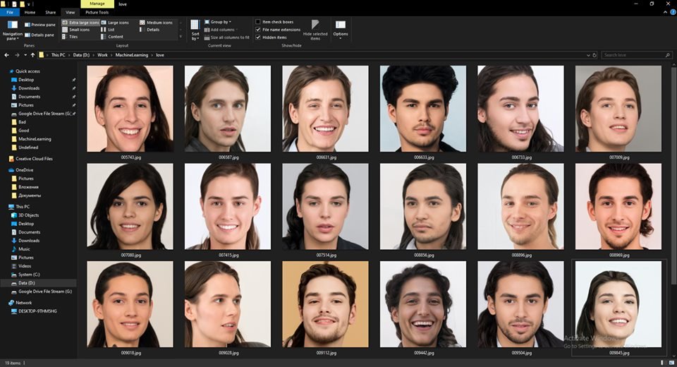 visualpharm's tweet photo. #generatedphotos v2: expect the men with interesting hair styles https://t.co/LXFLR8Gumr
