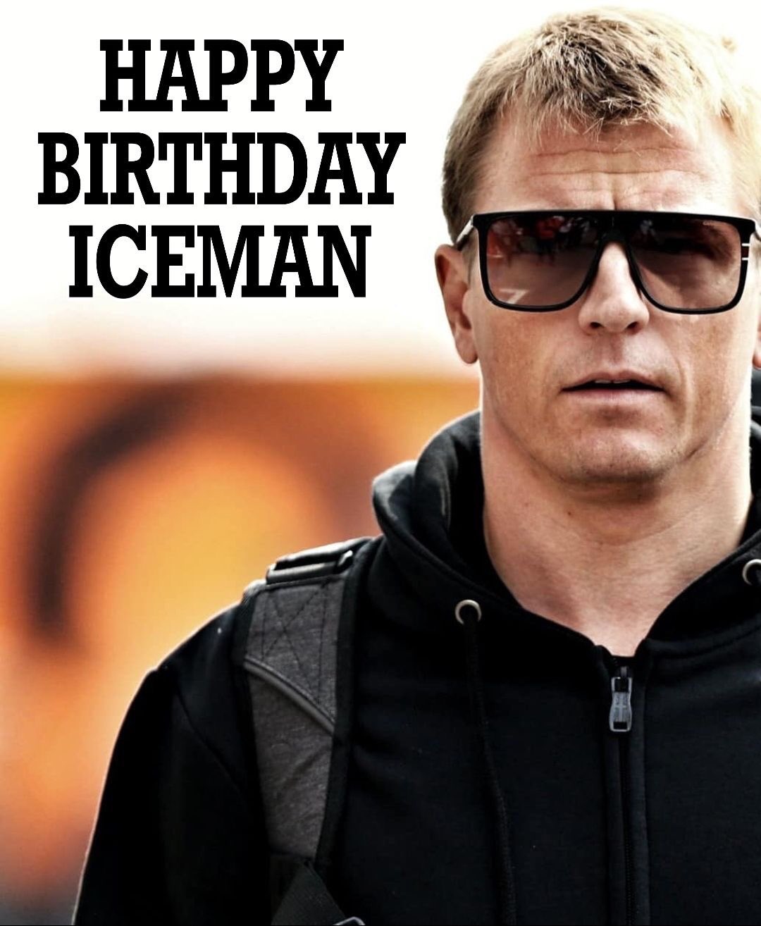 Happy Birthday to one and only Iceman , Kimi Raikkonen      