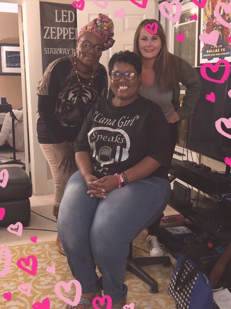 Tresbirds's tweet image. I had a blast tonight as a special guest on #CanaGirlSpeaks educating our community on #BreastCancerAwareness #TouchYourself #EarlyDetection #fightlikeagirl 💕💓