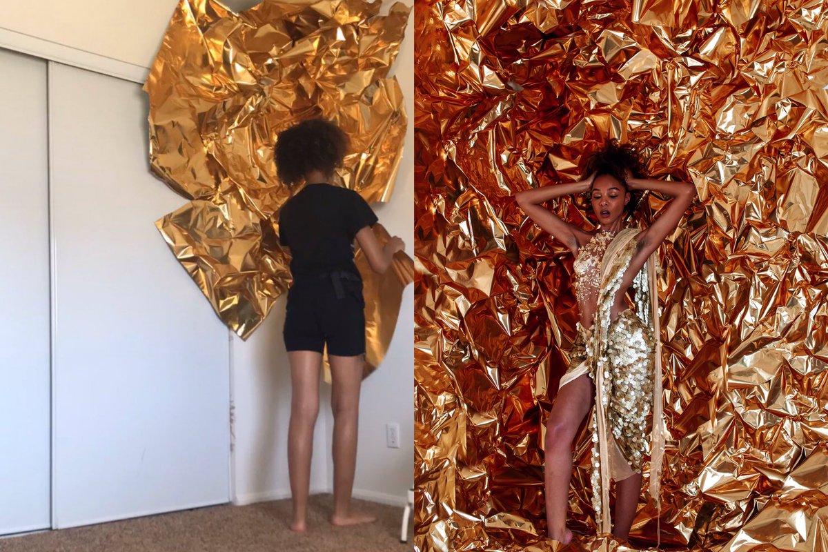 kihmberlie's tweet image. So far this year I have created, directed, modeled in &amp;amp; shot 108 photo shoots of myself in the guest room of my parents house...I’m kind of proud so I just wanted to share my favorite 4 👀✨