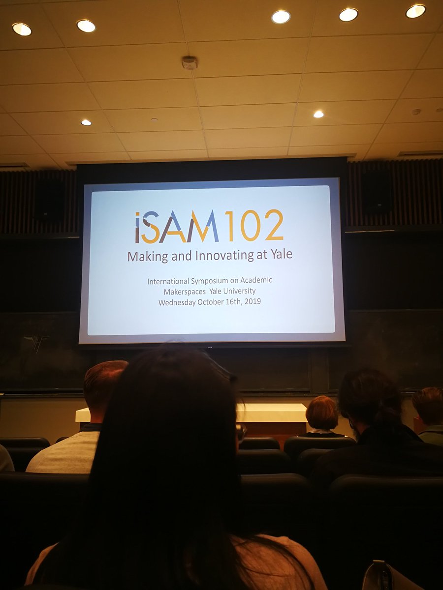 EvinGuler's tweet photo. Excited to meet and be inspired by the leaders of Makerspaces around the world at #isam2019 conference. #oslometmakers https://t.co/lhS1rVBHJq