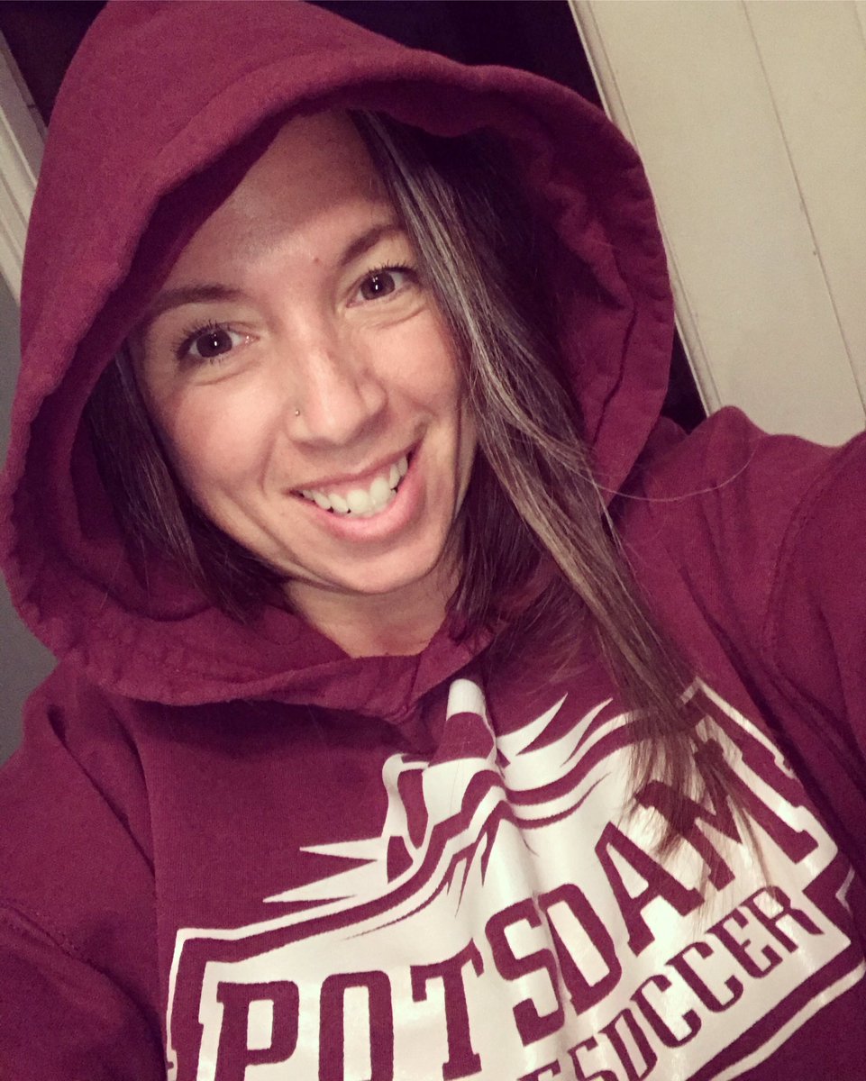 diggyart_dentel's tweet photo. What does the mom of a Pal-Mac soccer player and the wife of a Newark soccer coach wear to this PM vs Newark face-off tonight? Potsdam gear! That’s what! @NewarkLadyReds @palmacsports @NewarkAthletics #GoSami #GoJason #GoHannah https://t.co/aMUOP35eEr