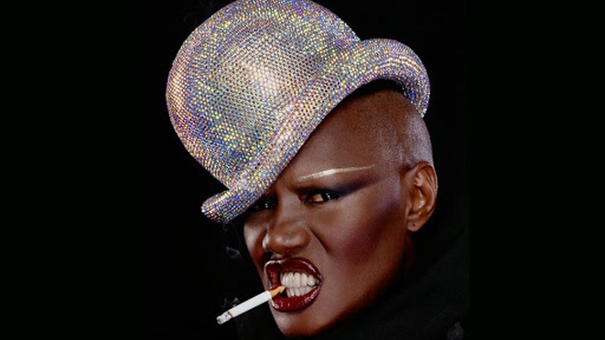 GRACE JONES: queen of the strangé! though she has not made many forays into on-screen horror, she did steal the show in 1986 comedy horror VAMP, which is widely regarded as the inspiration for FROM DUSK TIL DAWN.