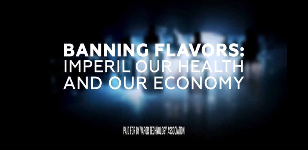 AVABoard's tweet image. Excellent television commercial from @VaporTechAssoc on @realDonaldTrump's senseless #VapeBan. 

WATCH: youtu.be/p5vp9hmWOO4 @parscale