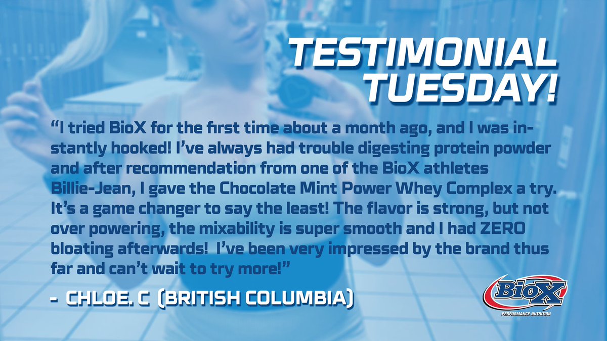 Our winner for our recent #TESTIMONIALTUESDAYS was Chloe.C from BC! Glad to know we can help! 🙌