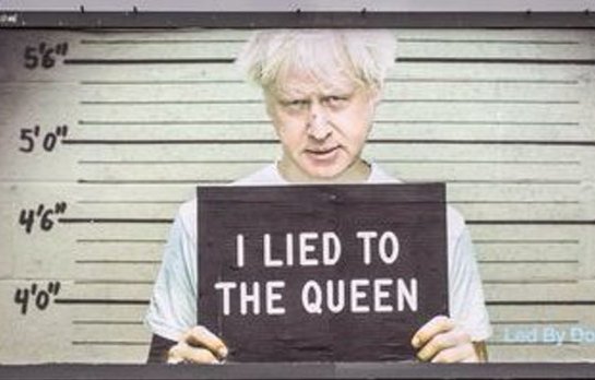 Tricky_1's tweet photo. And for his next trick #LiarJohnson is going to try and convince the nation that a #BrexitDowngrade is actually an upgrade https://t.co/wKwYkelhZb