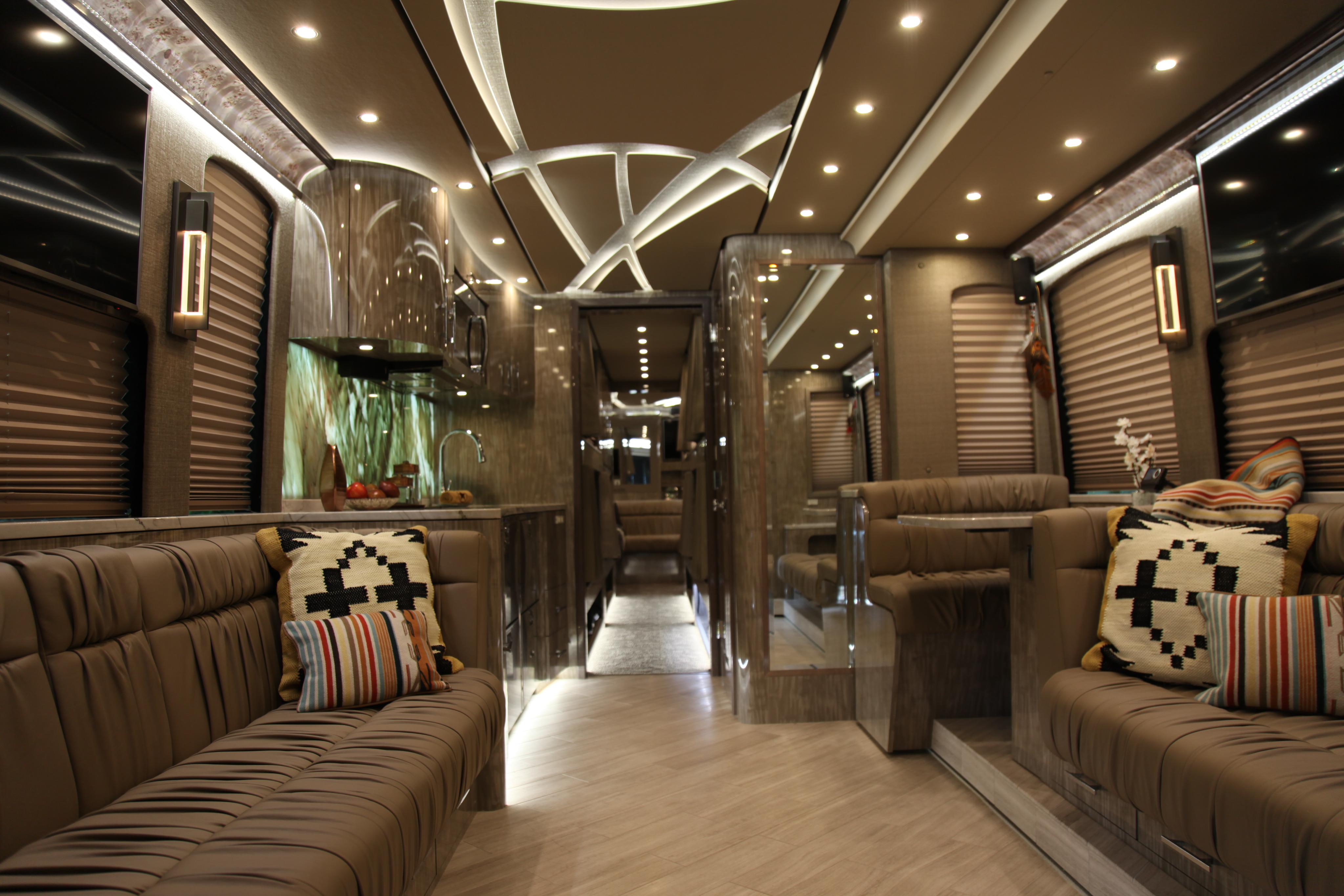 Inside Tour Bus 339 Inside Tour