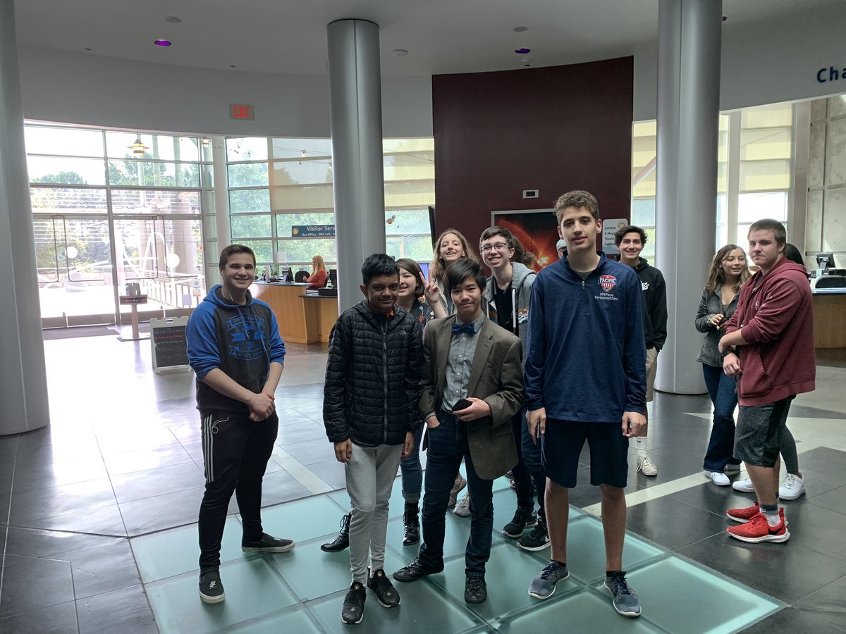 StephRothEDU's tweet photo. Such a treat to Chaperone @LEADLG1 Physics to the Chabot Science Center with @lghspeters and @tmcglashan. Extension of their astronomy unit! #LGSUHSD @LosGatosHigh @SaratogaHigh  #TOSA #1coolthing https://t.co/FeEQmlPHVL