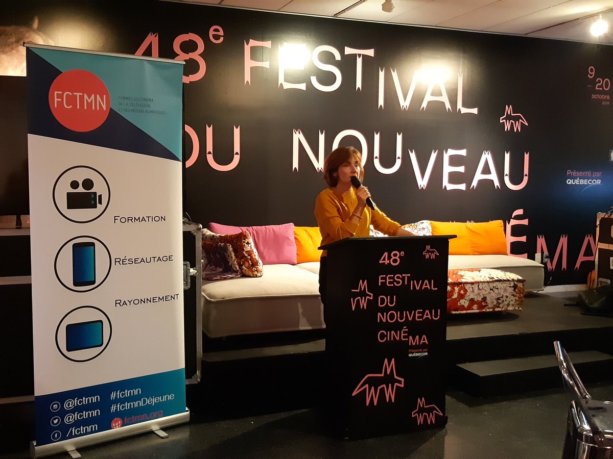 allia_mtl's tweet photo. Notre DG @BMonneau félicite le @nouveaucinema, 2e festival canadien à signer le @Collectif5050 (et 48e au monde, pour son 48e anniversaire : coïncidence ?) #parité #fctmn https://t.co/2QRGTykaSB