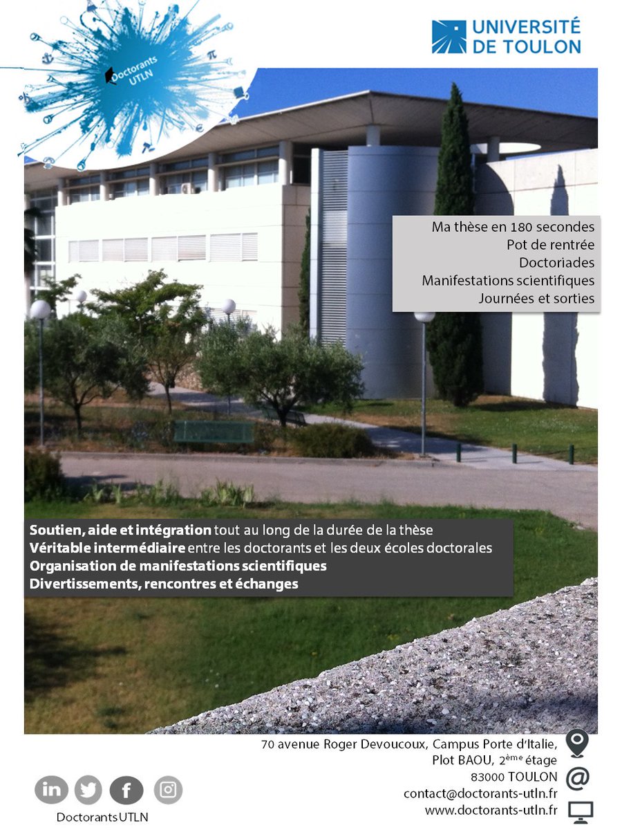 Doctorants UTLN tweet media