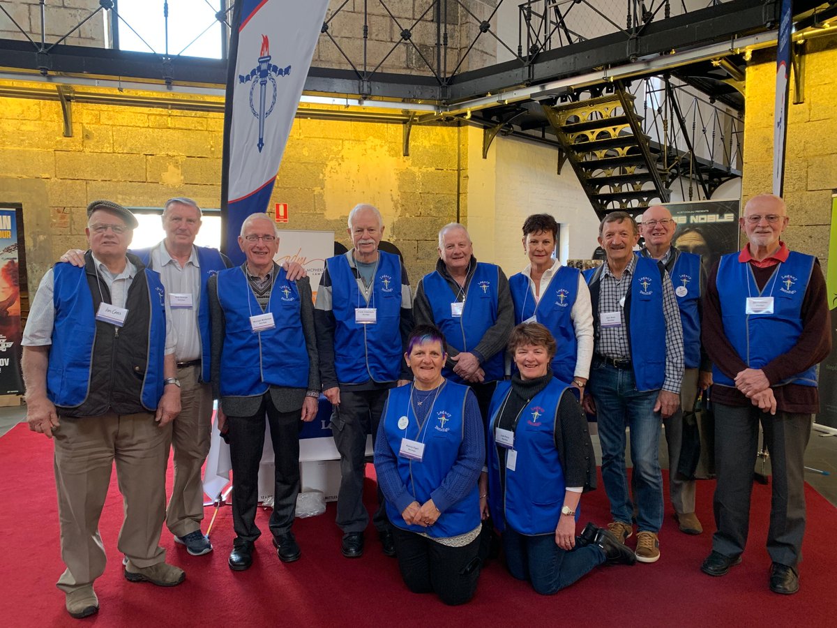 LegacyAust's tweet photo. Thanks to Bendigo Legacy Legatees (pictured), the @LegacyAust National Conference 2019 is off to a cracking start! #goldenopportunities #communitiesatwork https://t.co/fU9lBBF34C