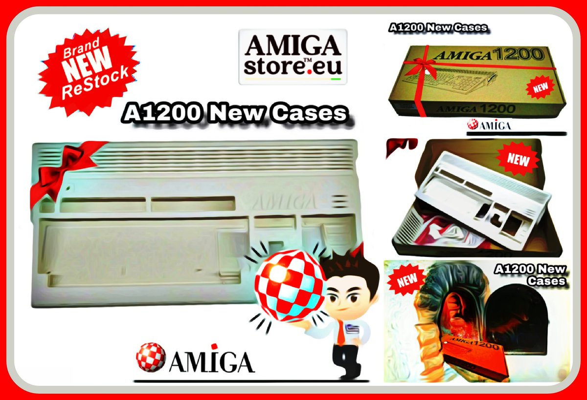AMIGAstore's tweet photo. Here we #ReStock...!!!
#A1200 #BrandNew #Cases from #New Molds from #A1200Net
#Available Worldwide @ #Amiga #Store & Resellers
🍁 #RetroSpirit in the wind at @AMIGAstore™ https://t.co/ldJLUw2s2D
#AutumnFall 🍂 #AMIGAstore™
Your Trusted #Amiga_Store
#Amiga1200 #RetroStore https://t.co/Ghb17c0Bwb