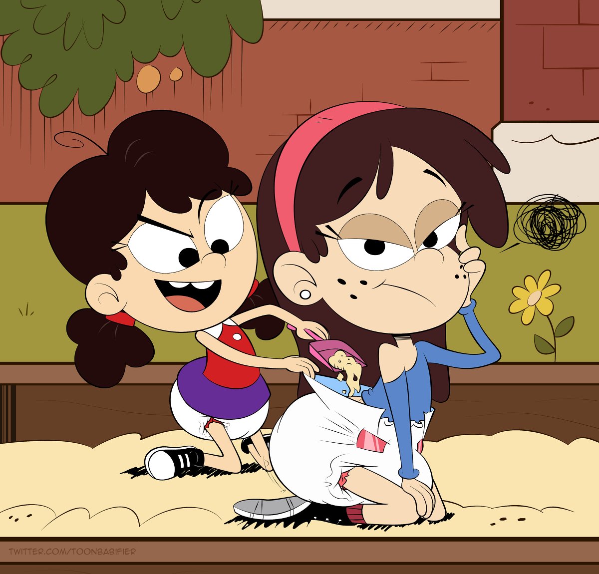 “Chang Sisters #diaper #the_loud_house #sid_chang #adelaide_chang https://t...