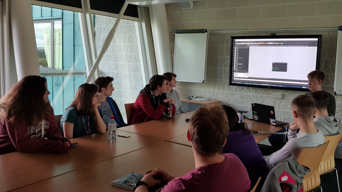 LancsUniHackers's tweet photo. We had a great first session, packing out the @InfoLab21
foyer for an intro talk from @RicDerby and @DethMetalDuck !  We then spread out for demos of industrial control systems hacking, wireless hacking, reverse engineering, and web app hacking... 1/2 https://t.co/yF7fXPsZL7