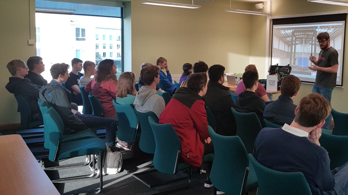 LancsUniHackers's tweet photo. We had a great first session, packing out the @InfoLab21
foyer for an intro talk from @RicDerby and @DethMetalDuck !  We then spread out for demos of industrial control systems hacking, wireless hacking, reverse engineering, and web app hacking... 1/2 https://t.co/yF7fXPsZL7