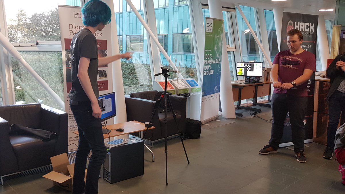 LancsUniHackers's tweet photo. We also demoed our new toy with TEMPEST. and of course some lockpicking.

We finished off by demolishing 32 large pizzas in about 15 minutes, barely a crust was spared. 

Huge thanks to LUHackers @BenSimms15, @ProPaulius, @ekralcyrneh,  @thePotatinator, and @KMatthewMarsden 2/2 https://t.co/bprxQIfFE2