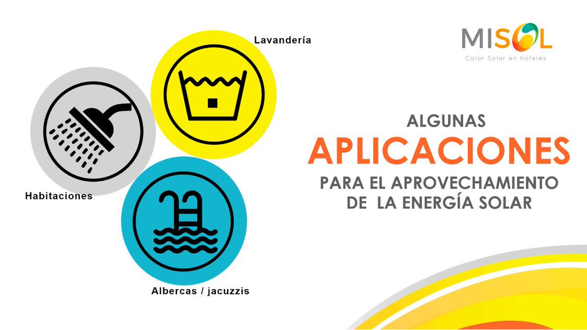 ¿Sabías que es posible implementa tecnología solar térmica en tu #hotel para diversas aplicaciones? 

🚿#Duchas
🏊🏼‍♂️#Albercas
🛀🏽#Jacuzzis 
🍽#Cocinas
🧖🏻‍♀️#Spa
👕#Lavanderías y más. 

#CalorSolar