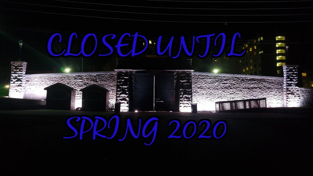 Other than during the hours of our Tunnel of Terror fundraiser, the tunnel is closed until spring 2020.  Thank you for your support in 2019.