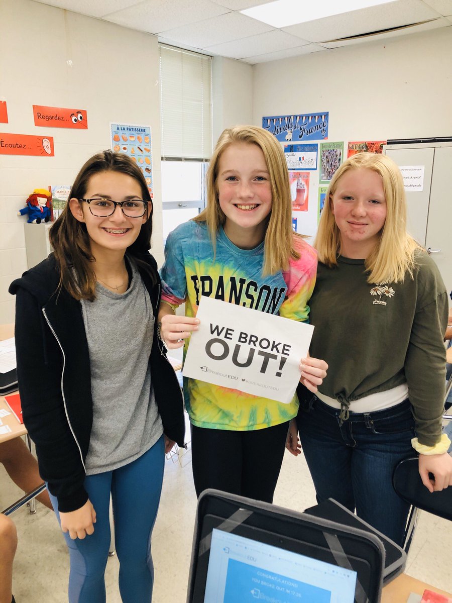 MrsBlecherWSD's tweet image. So proud of these two teams who worked furiously to the end to breakout of their Inventions Breakout! #trickortweetWSD #wsdleads #wsmswolves #wsdlearns