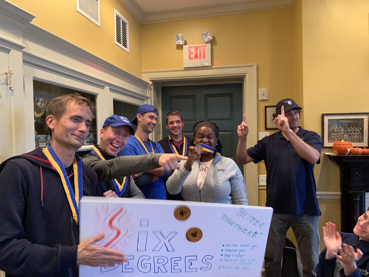RowTeamConcepts's tweet photo. And to round out today’s teams, here’s #themargheritas #sixdegrees and the #bluefalcons! Thanks for a great day #Twitter and #Wharton https://t.co/v31u9H2mPa