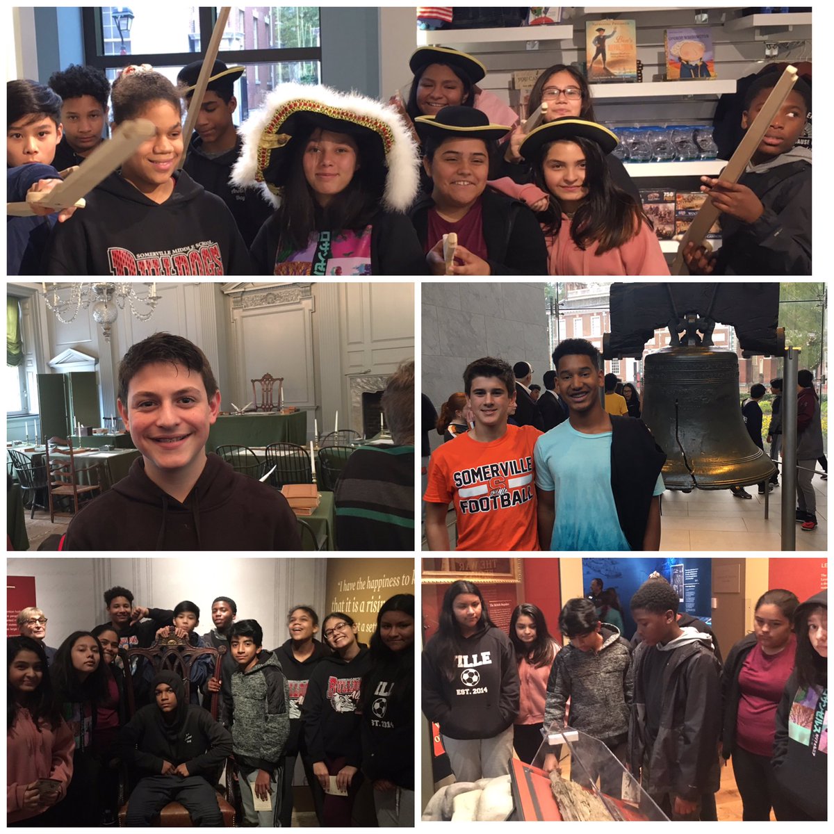 Great trip to historic #philadelphia @AmRevMuseum #libertybell #independencehall #allin4theville