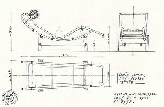 charlotte perriand drawings