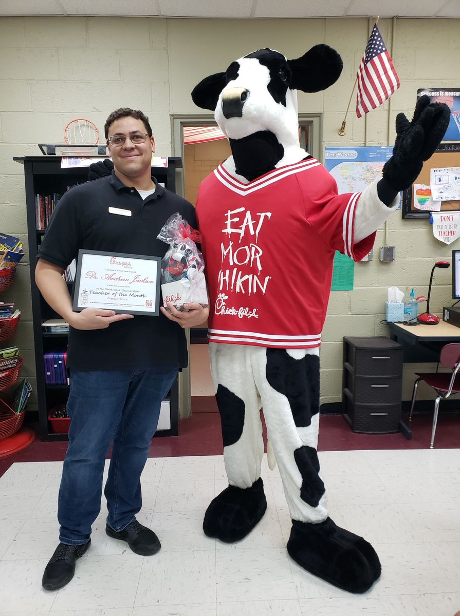 Congratulations to Eden’s Teacher of the Year and Pell City Chick-fil-A’s Teacher of the Month, Dr. Andy Jackson! We’re so thankful you are such an amazing part of why #EdenistheGreatestSchool! #DrJacksonRocks #EdenRocks