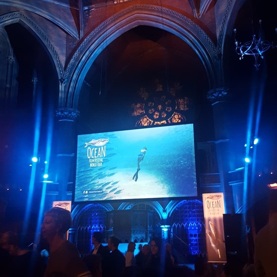 Fantastic evening <a href="/OceanFilmFestUK/">oceanfilmfestuk</a>. Inspired to get out of the city and see the world. To swim, canoe, dive and surf more. 
Great to see info from <a href="/sascampaigns/">Surfers Against Sewage</a> <a href="/Oceano_mag/">Oceanographic</a> &amp; <a href="/mcsuk/">Marine Conservation Society</a> on #oceanplastic #plasticwaste #circulareconomy &amp; #biodiversity