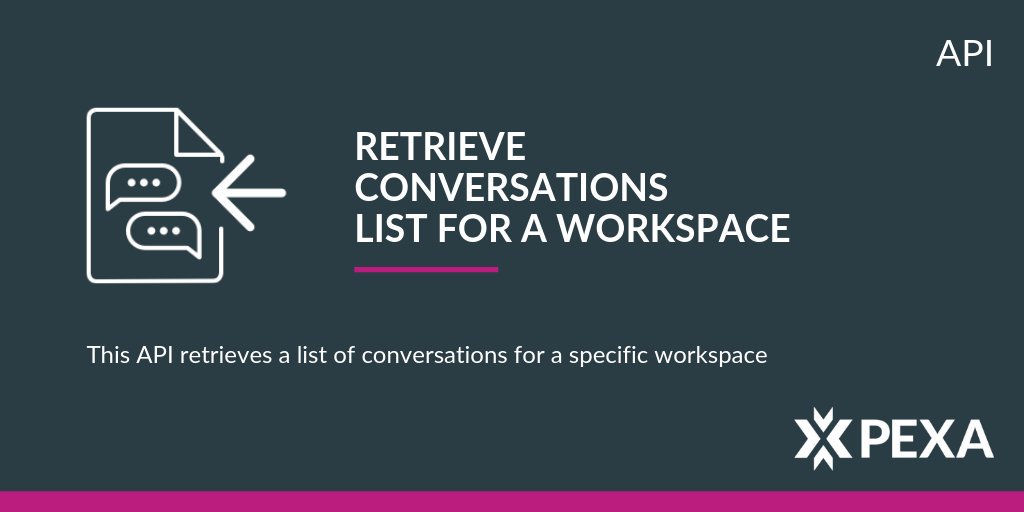 PEXA_API's tweet image. Retrieve all your read and unread conversations for a workspace directly into your own system, so you have all settlement data stored in the one spot. 💬📋
#PEXA #PEXA_API #ChangeTheGame #Integration #iloveapis #communication #API