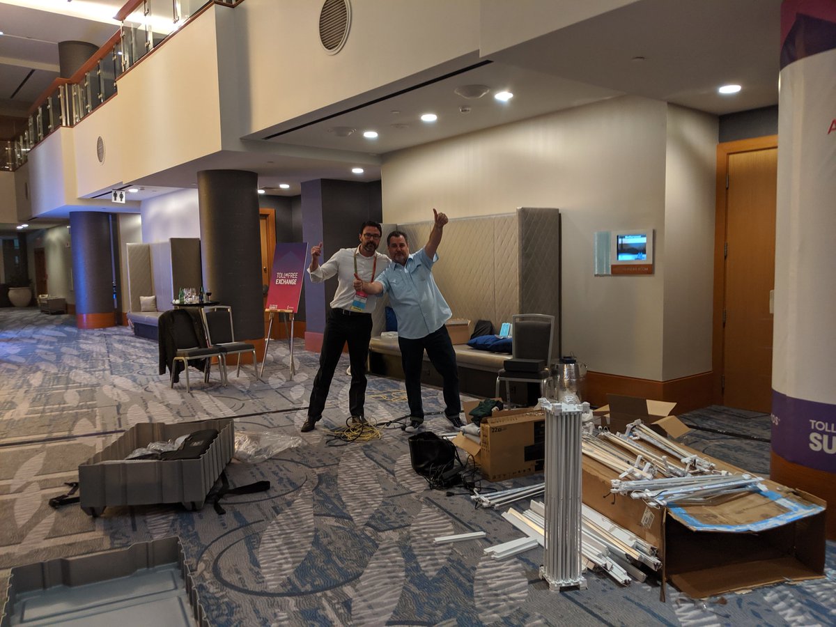 TFX_Operations's tweet image. Wow!  What an amazing show for the #TollFreeExchange.  Reconnected with old friends, made awesome new friends, and loved  getting face time with our wonderful partners. Thank you to Somos and the amazing crew from one10 for another amazing show.  See y'all in Denver!!  #TFUS19