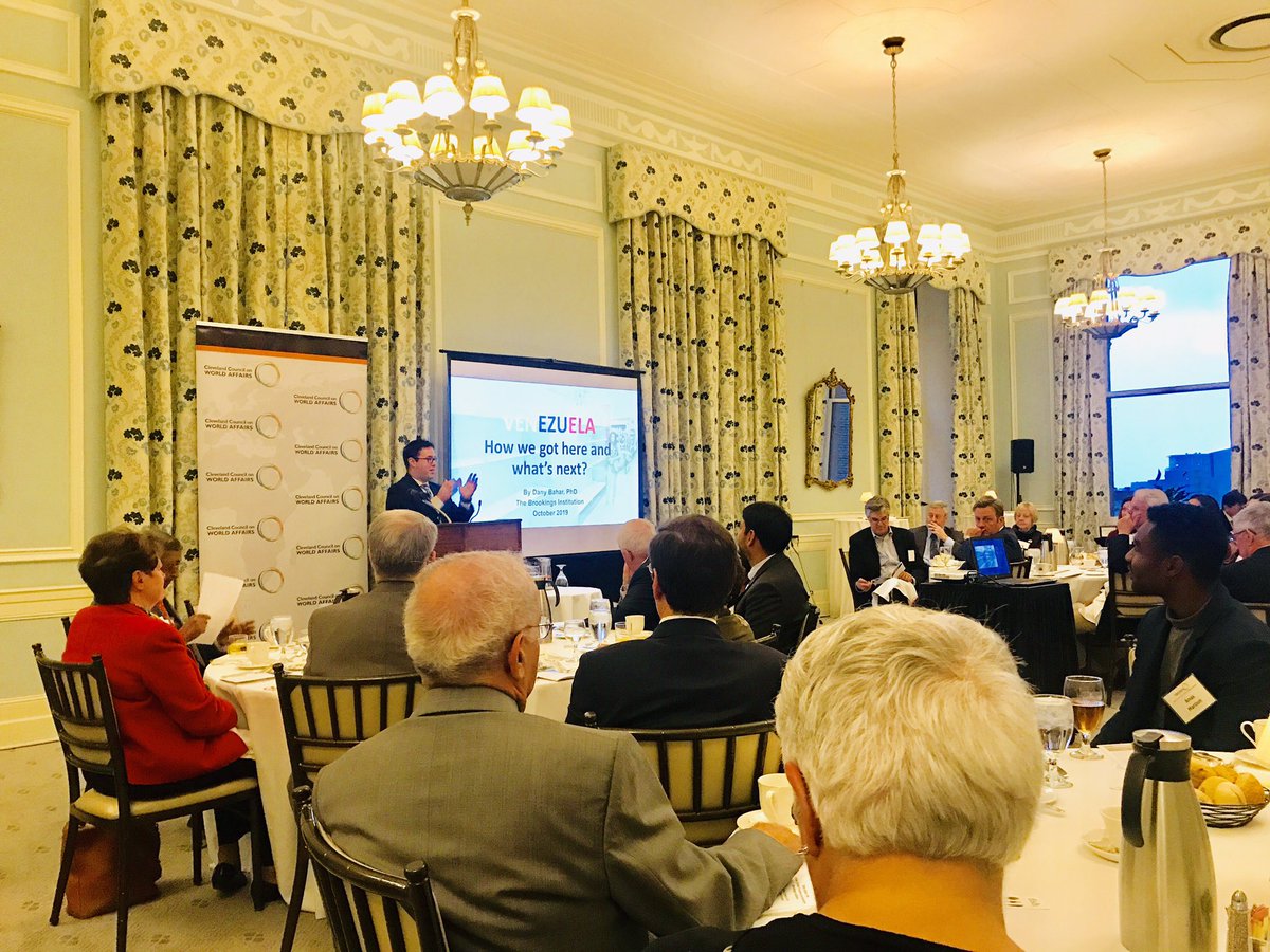 andrew_rajec's tweet photo. Council on Foreign Relations Dinner tonight on Venezuela at the Union Club in Downtown Cleveland https://t.co/yp2c0QJEXU
