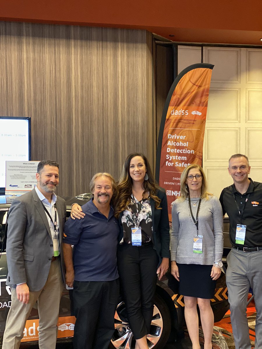 Thank you @Carafiller from Drive to Save Lives for stopping by the @DADSSTech booth @DriveSafeNV and sharing your story with us. #driventoinspire #driventoprotect