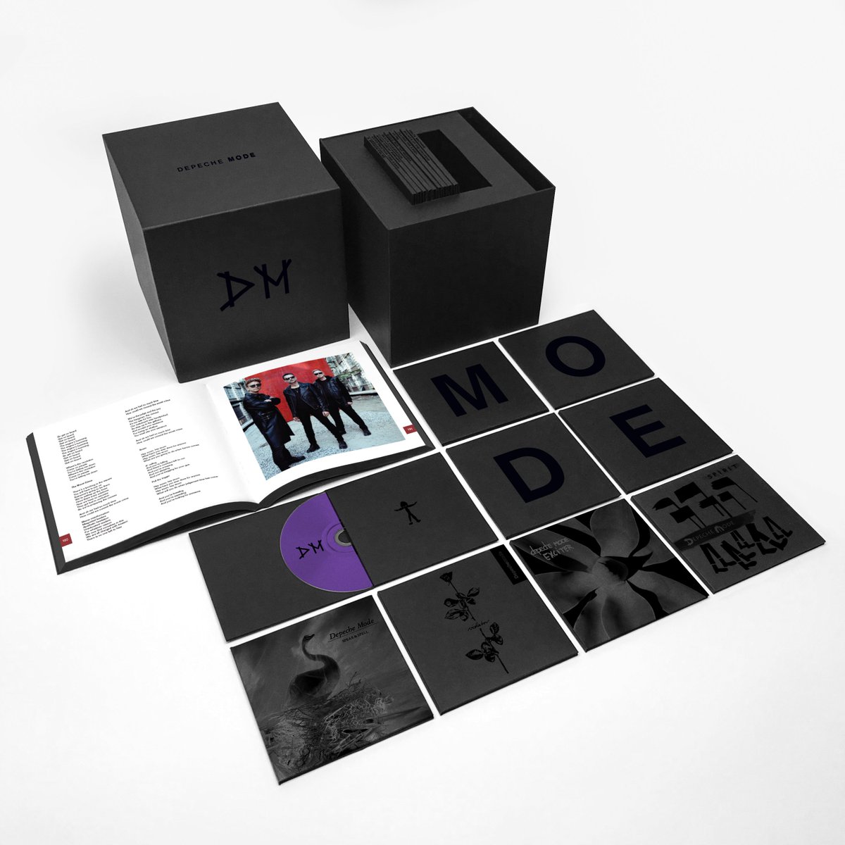A new comprehensive <a href="/depechemode/">Depeche Mode</a> collection is being released on November 22nd!

"Mode" features all 14 studio albums plus additional non-album material across 18 CDs with a 228-page book of lyrics in a numbered, limited edition set.

Pre-order it here: bit.ly/2Bd3Gaz