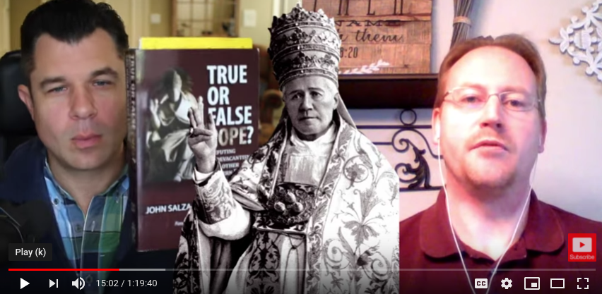 TradCathSermons's tweet photo. The Truth is out!
@MattGaspers and @TaylorRMarshall 's self admitted "Go To" is #TrueOrFalsePope
No wonder!
They will wait for "The Church" to declare "Francis" a heretic no matter what! Little do they know, the counterfeit "Church" is no longer "The Church".
#DeadLock https://t.co/gdbfJcNzob