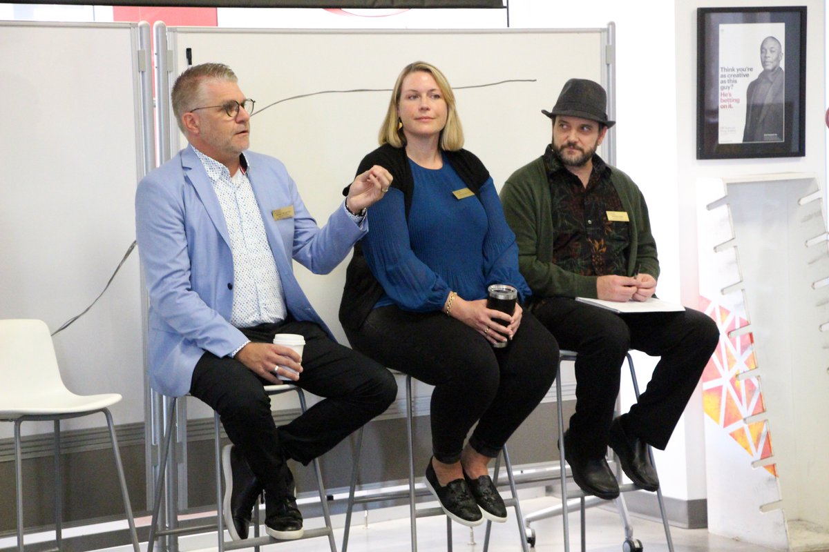 USCIovineYoung's tweet photo. The future is bright! K-12 educators and administrators across the nation convened at Iovine and Young Academy for a 2-day Apple Learning workshop led by IYA faculty. The topic? The future of schools. #usciya https://t.co/hWC1RbnrlQ