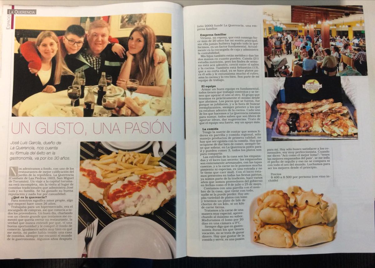 Si vas a #tucuman y no pasas por #parrillalaquerencia no fuiste!!!!! @sancatta <a href="/marcelocayu/">Marcelo Cayu</a>