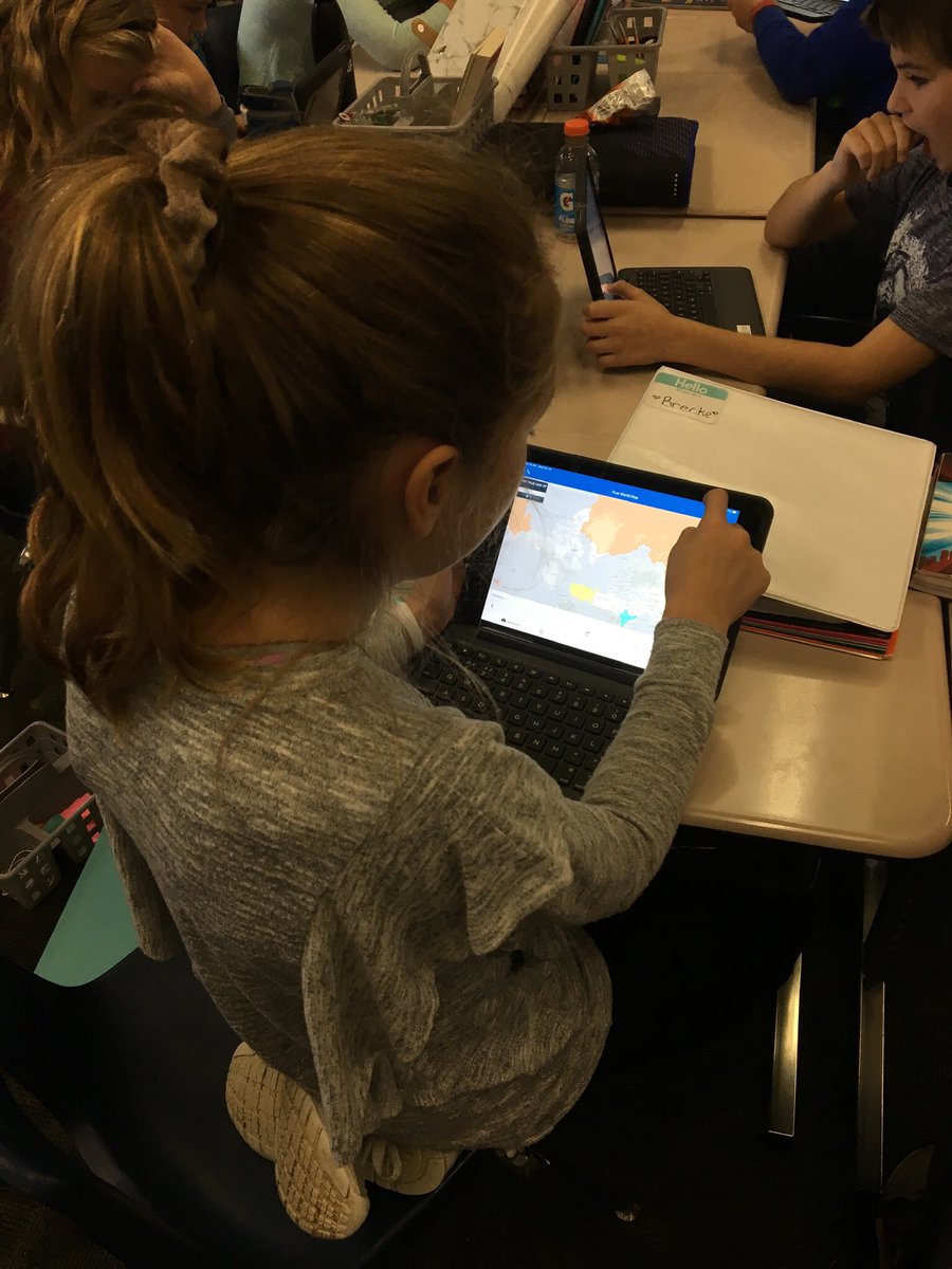 MrKerkhoff_BCS's tweet image. S’s were surprised to see the true size of certain countries as we explored different maps. #PetersProjection #YESTigers180 #WestWing