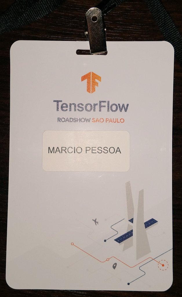 MarcioPersona's tweet image. Today at #TensorFlowRoadshow #SaoPaulo. I met old friends, had fun and learned a lot about #MachineLearning. #GreatDay!