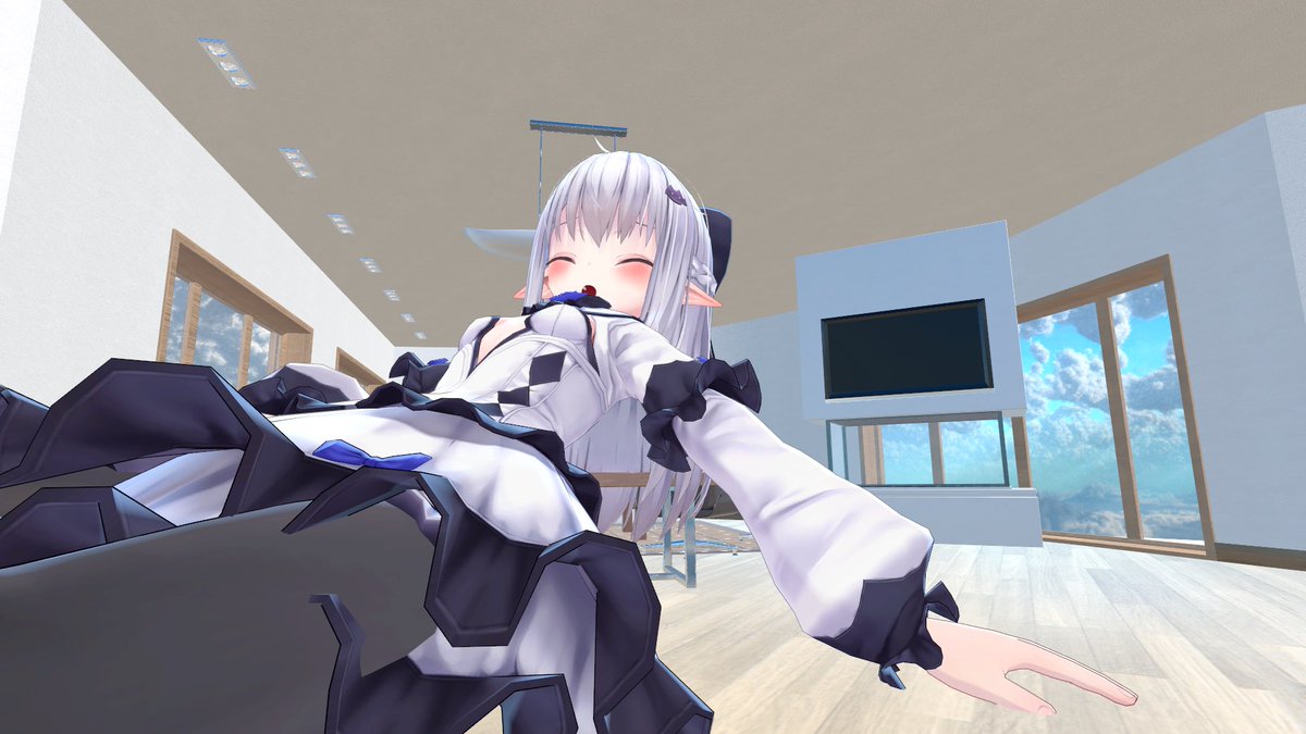 UnibaVirtual's tweet photo. 「Lady  snow, Ready grow!」
クッキーを集めて、スノウエルフちゃんを大きくするワールドです。
まだまだ大きくしたいので、アプデも少しずつ進めていこうと思ってます。

あとこのポスター配布するのでquadに貼るなりして使ってください…。

#VRChat_world紹介 
#VRChatワールド紹介 https://t.co/3JtWinjNNX