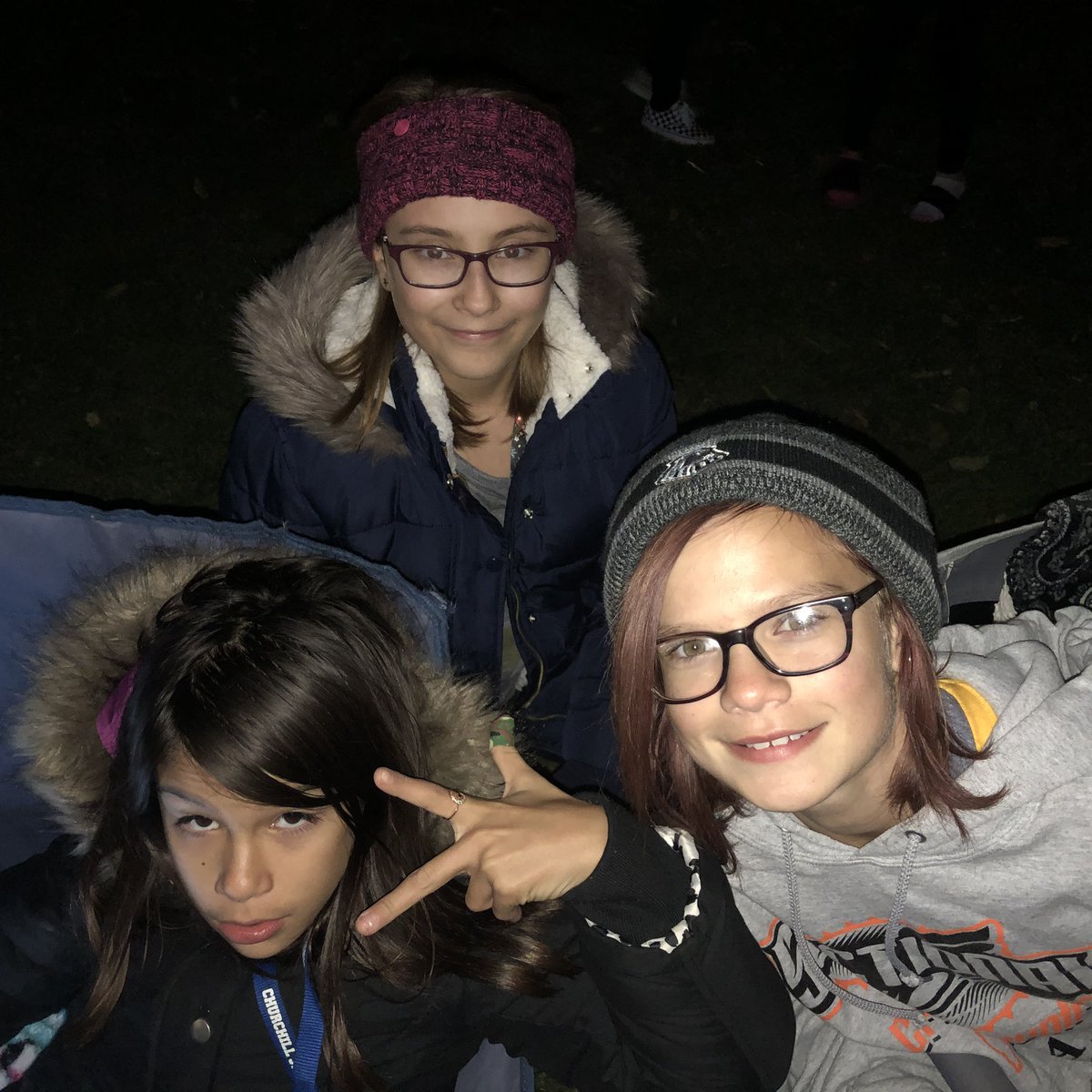 tchrfriend39's tweet photo. Movie in the Courtyard was a huge success!! @CJHSBlueStreaks https://t.co/GZIaZNfmyG