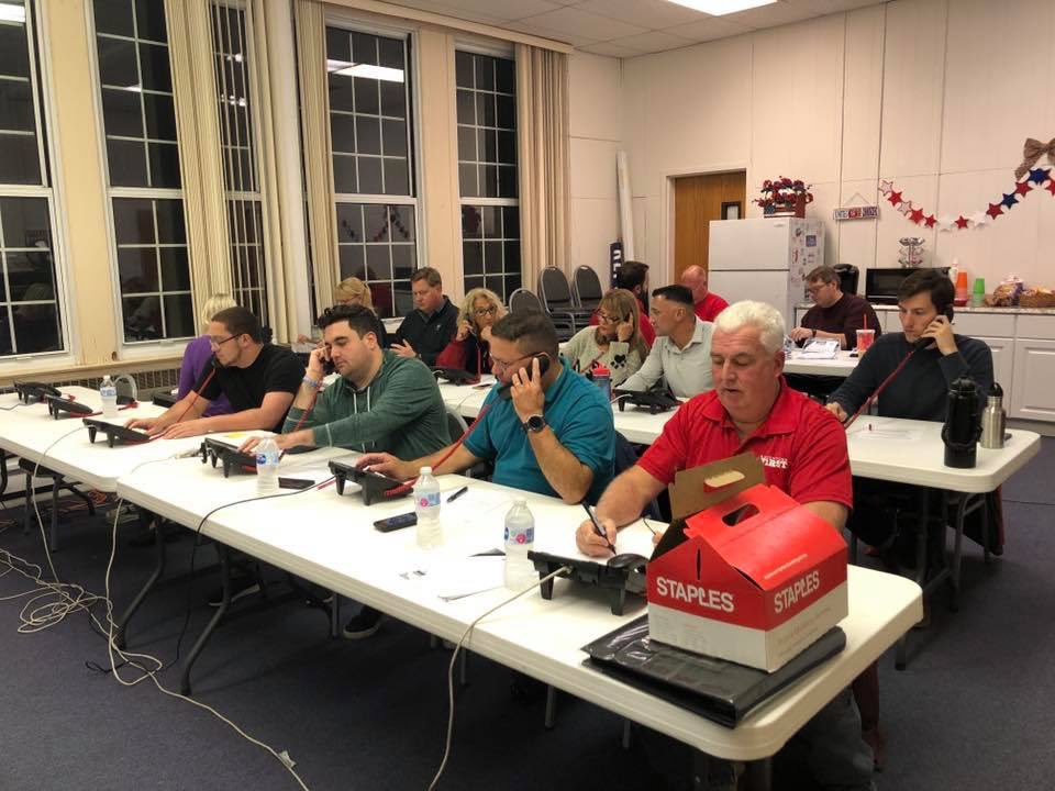 markreganjr's tweet photo. Spent the rainy evening calling our residents to help  #FlipEatontown and #FlipLD11! https://t.co/hOqATkadKp