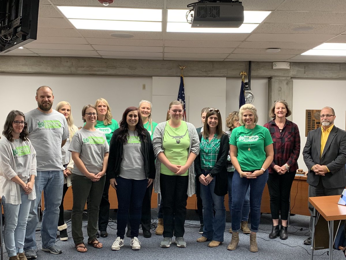 Super proud of our USD383 Green Team - earned the Silver Globe Achievement Award from KACEE! Our team is leading the way in conservation and environmental education.