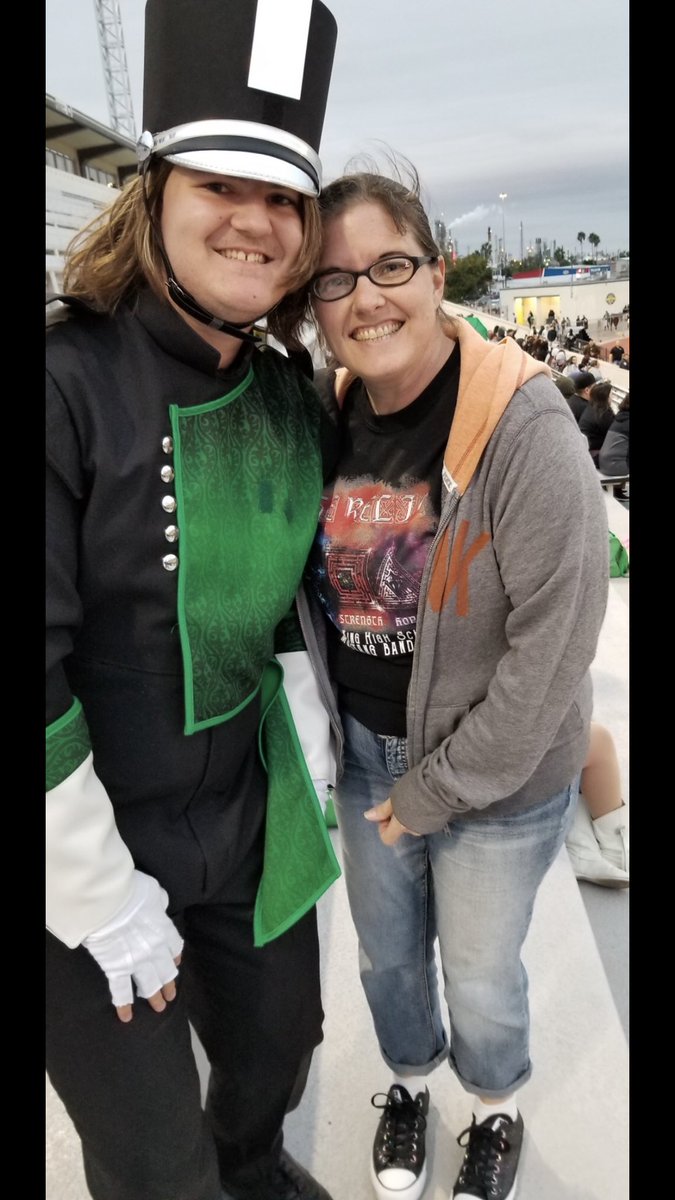 mrsclaus451's tweet photo. OUR boy and I at last weeks game! So proud of the man he is becoming! He calls ME Mom! 🥰 https://t.co/J2SOkY20QK