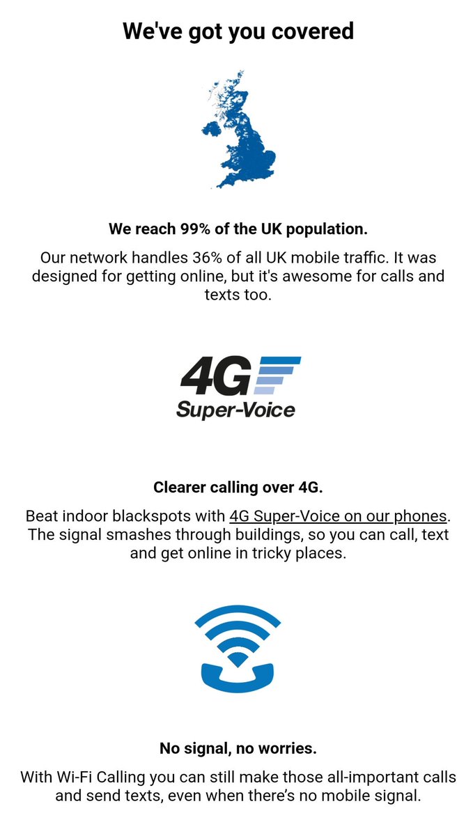 DoubleGen's tweet photo. The lying bastards "we got you covered"
 Look at the clever wording "We REACH 99% of the UK" yes like a fire crew turning up saying "Yes, the hose can REACH your house... I'm just not going to turn the fucking water on" #threenetworkdown @ThreeUKSupport https://t.co/hXDlInlsPQ