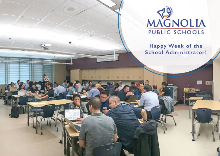 MagnoliaSchools's tweet photo. "Leadership is a way of thinking, a way of acting and, most importantly, a way of communicating." - Simon Sinek
#SchoolAdministratorWeek https://t.co/aTk8QUJSQE