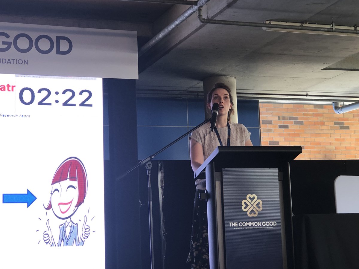 TheCommonGoodAU's tweet photo. Eimear Wright speaks on mobile device utilisation lifting adherence and treatment engagement in cystic fibrosis (MODULATE-CF). #PeoplePower #CharliesWeek #HourOfPower https://t.co/hvlCCrs7Ef
